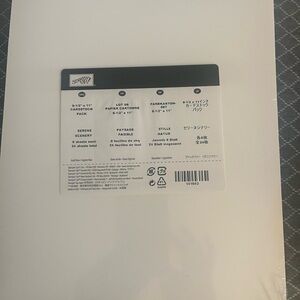 Stampin' Up! Serene Scenery Cardstock